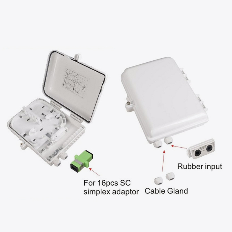 Scatola di distribuzione in fibra ottica T7-225a-SC 16