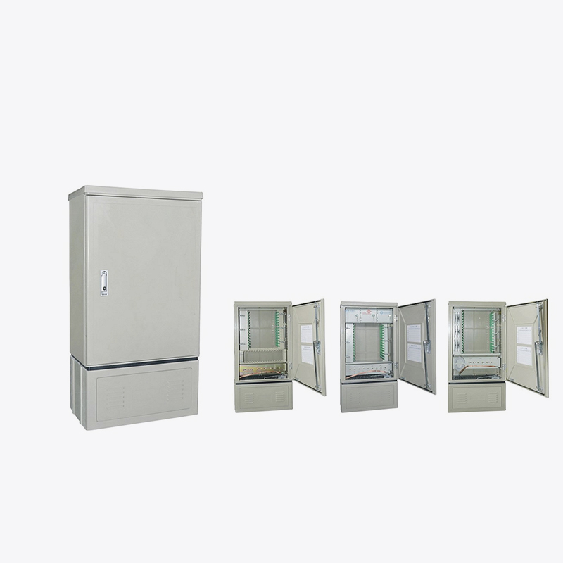 T10-082 144 Core SMC Outdoor Fibra Optic Cabinet